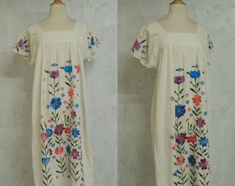 Mexican Embroidered Dress